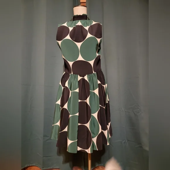 Kate Spade polkadot sleeveless dress - Picture 3 of 4